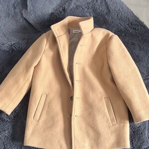 Beige Wool Coat
